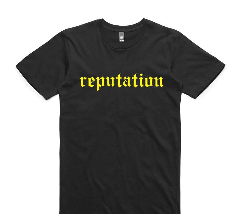 Custom AS Colour 100% Cotton Black T-Shirt