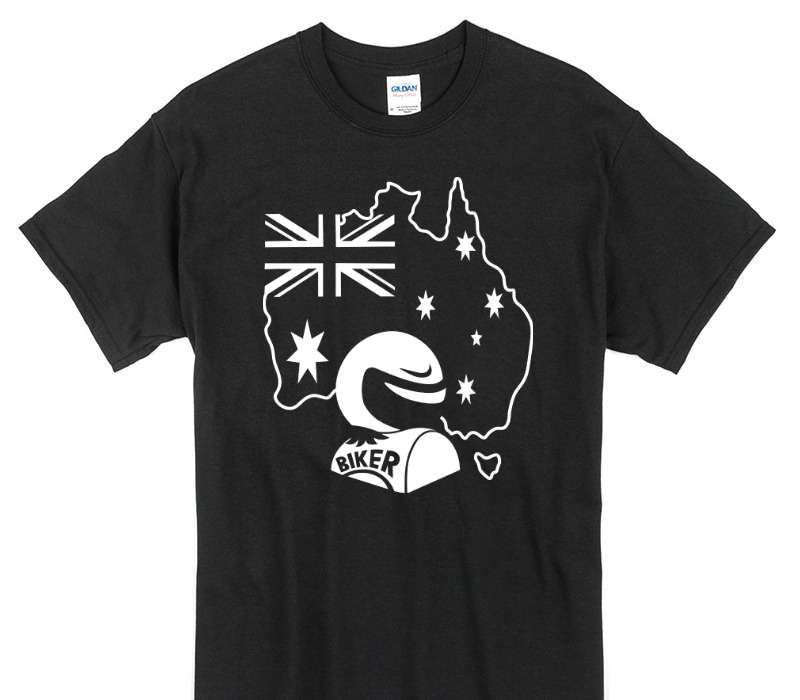 Custom Gildan 100% Cotton Black T-Shirt