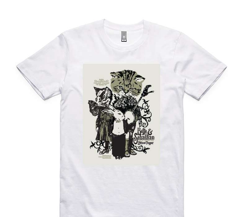 Custom AS Colour 100% Cotton White T-Shirt