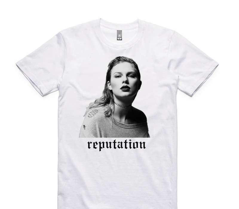 Custom AS Colour 100% Cotton White T-Shirt