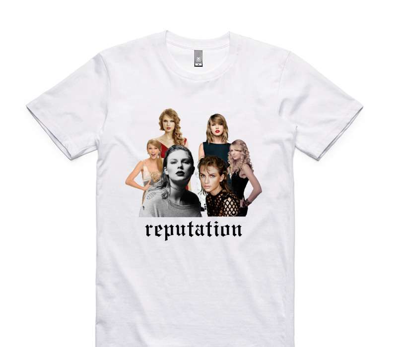 Custom AS Colour 100% Cotton White T-Shirt