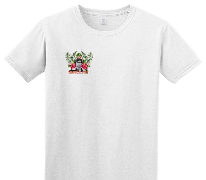 Custom Adult Soft Style 100% Cotton White T-Shirt