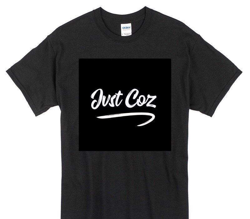 Custom Gildan 100% Cotton Black T-Shirt