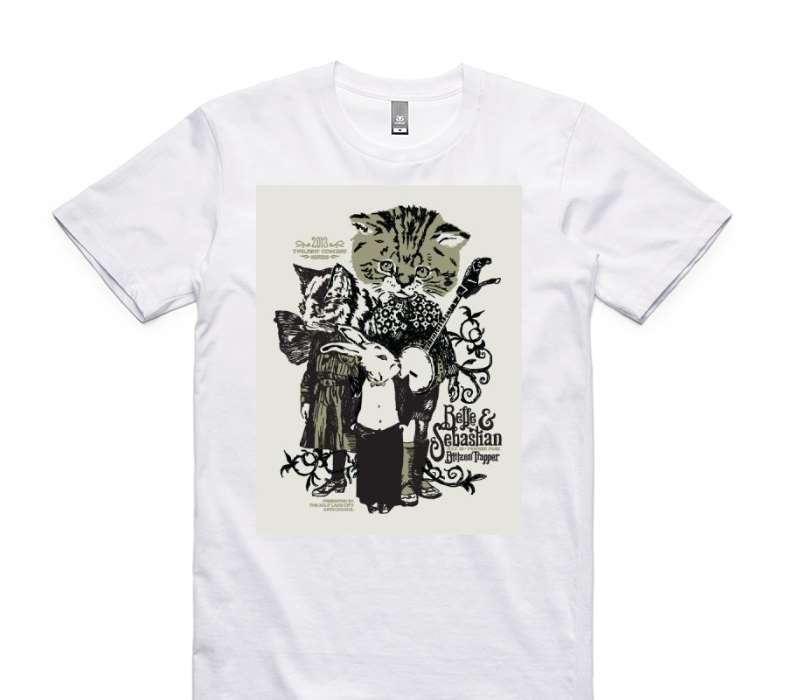 Custom AS Colour 100% Cotton White T-Shirt
