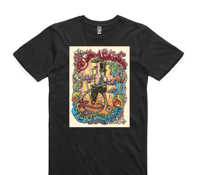 Custom AS Colour 100% Cotton Black T-Shirt