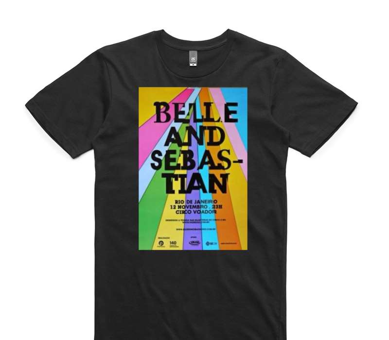 Custom AS Colour 100% Cotton Black T-Shirt