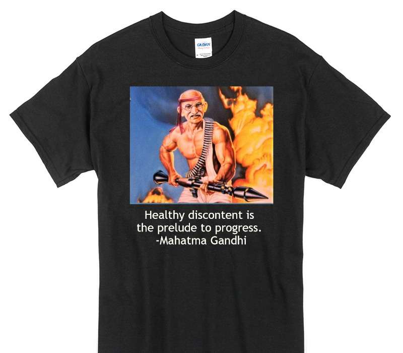 Custom Gildan 100% Cotton Black T-Shirt