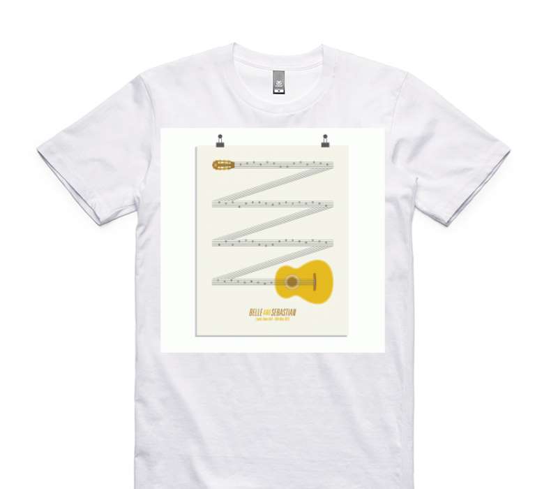 Custom AS Colour 100% Cotton White T-Shirt