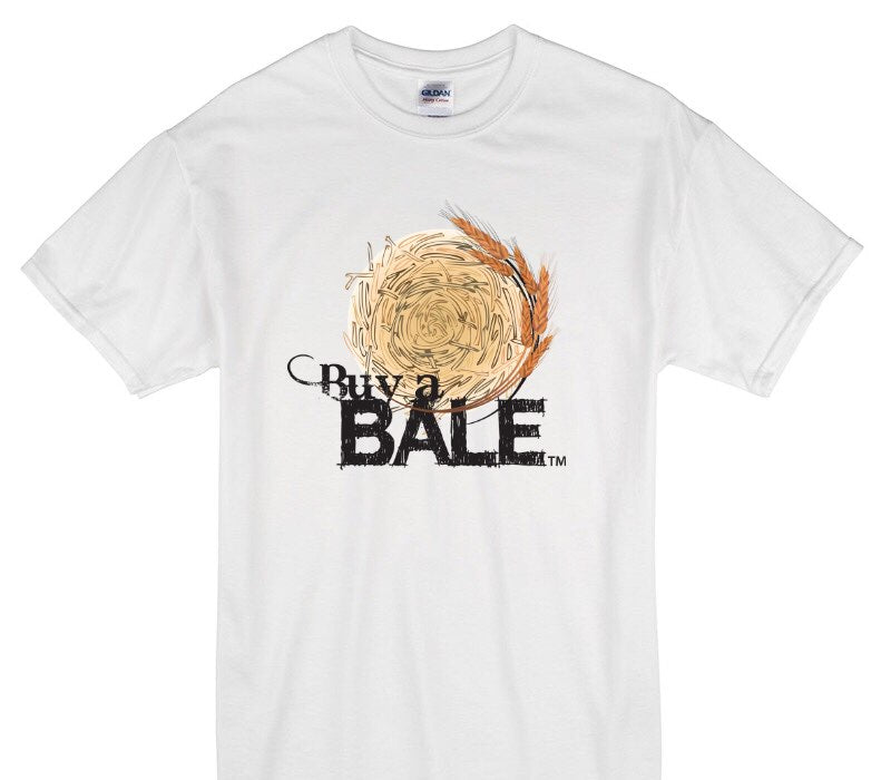 Custom Gildan 100% Cotton White T-Shirt