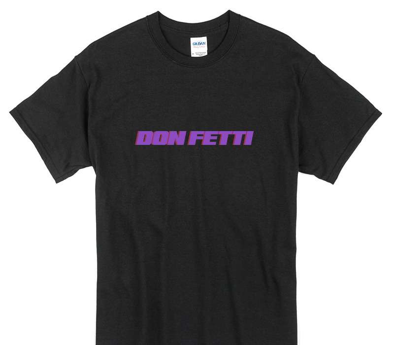 Custom Gildan 100% Cotton Black T-Shirt