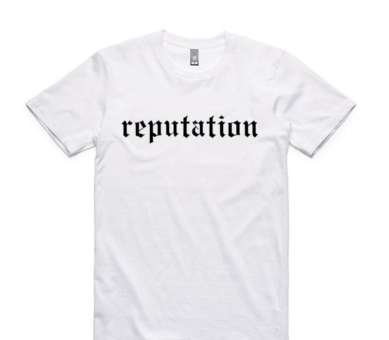 Custom AS Colour 100% Cotton White T-Shirt