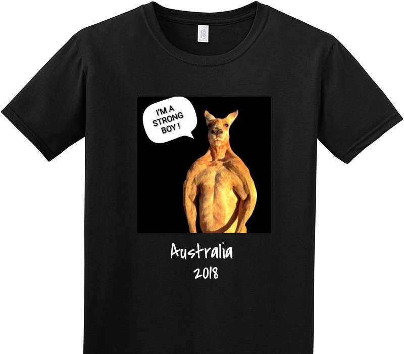 Custom Adult Soft Style 100% Cotton Black T-Shirt
