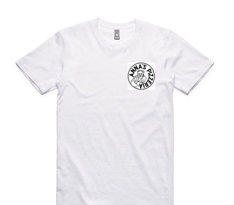 Custom AS Colour 100% Cotton White T-Shirt