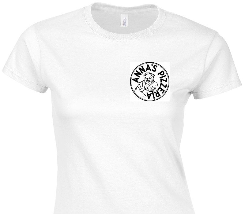 Custom Womens Soft Style 100% Cotton White T-Shirt