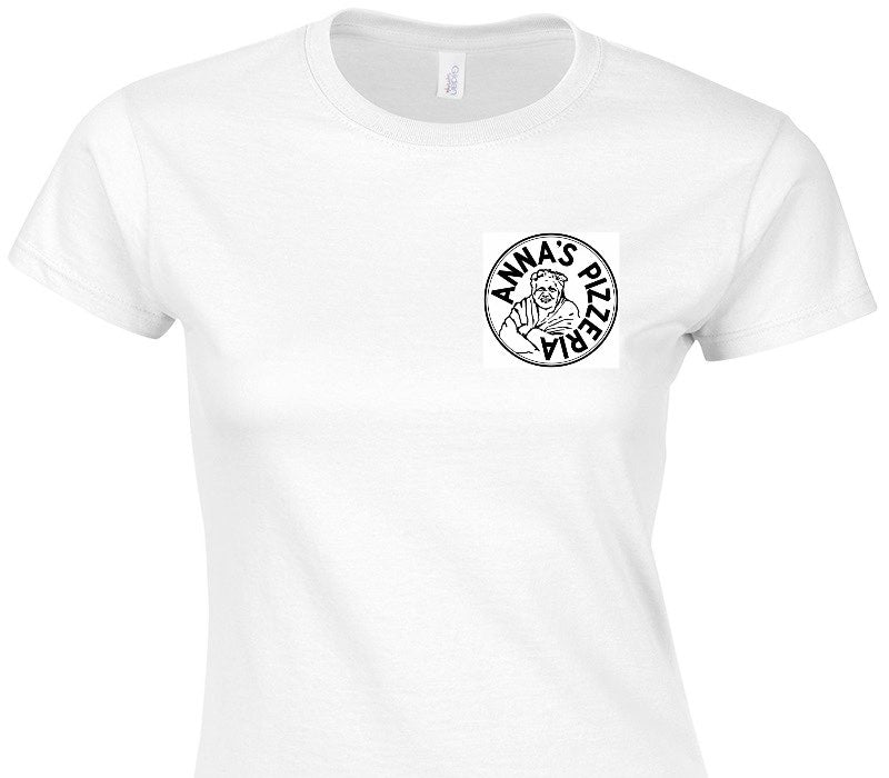 Custom Womens Soft Style 100% Cotton White T-Shirt