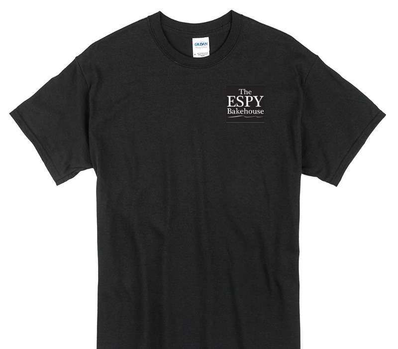 Custom Gildan 100% Cotton Black T-Shirt