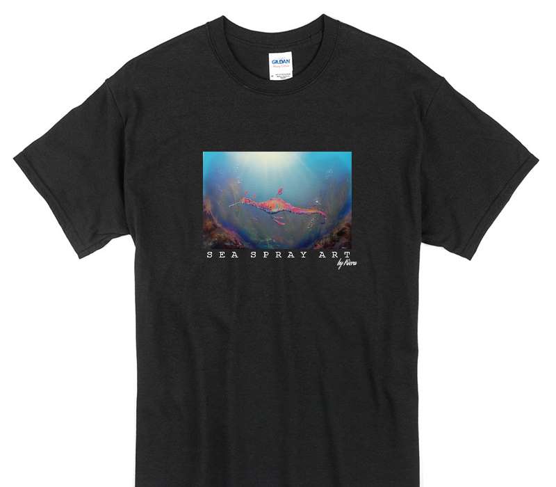 Custom Gildan 100% Cotton Black T-Shirt