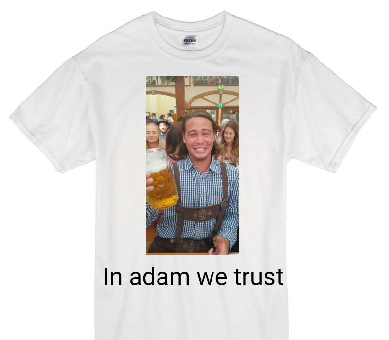 Custom Gildan 100% Cotton White T-Shirt
