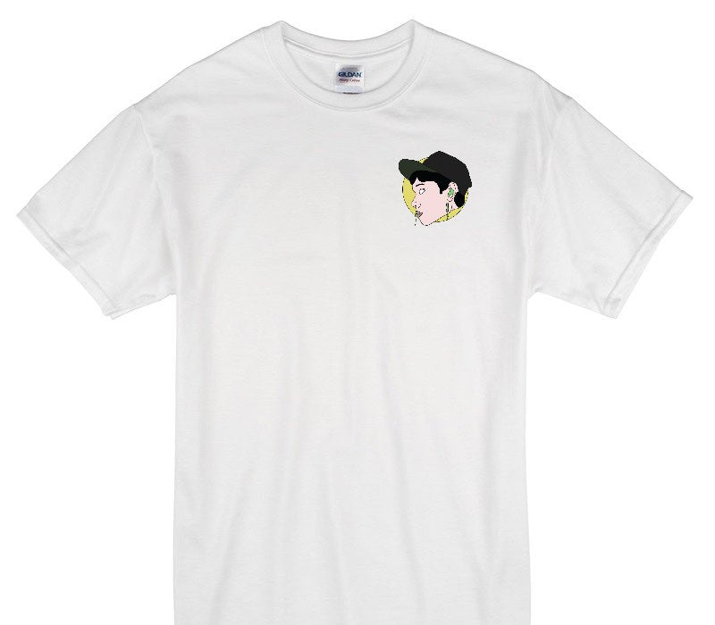 Custom Gildan 100% Cotton White T-Shirt
