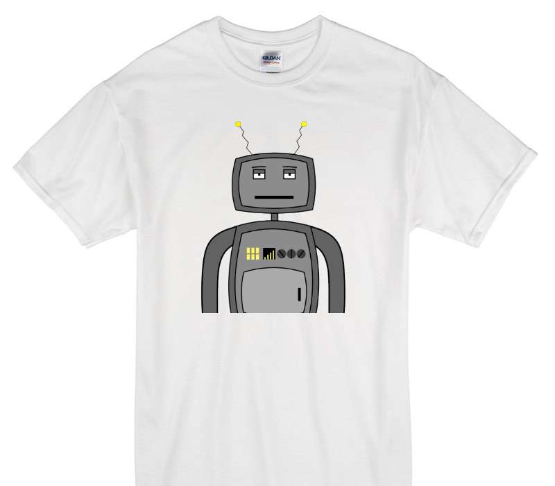 Custom Gildan 100% Cotton White T-Shirt