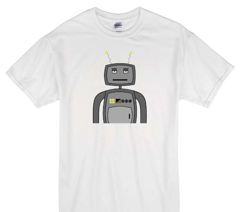 Custom Gildan 100% Cotton White T-Shirt