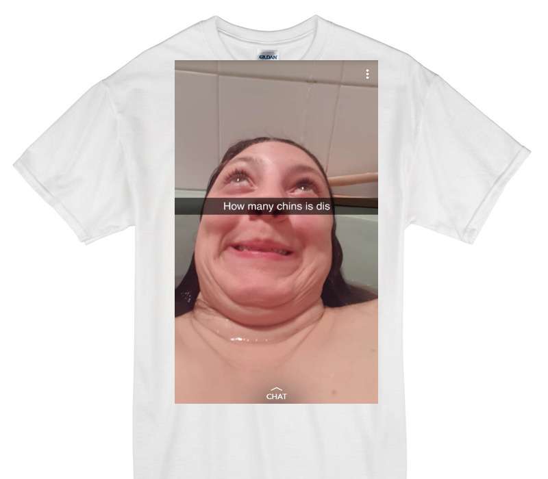 Custom Gildan 100% Cotton White T-Shirt