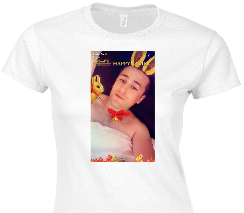 Custom Womens Soft Style 100% Cotton White T-Shirt