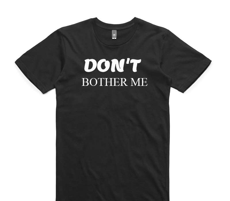 Custom AS Colour 100% Cotton Black T-Shirt