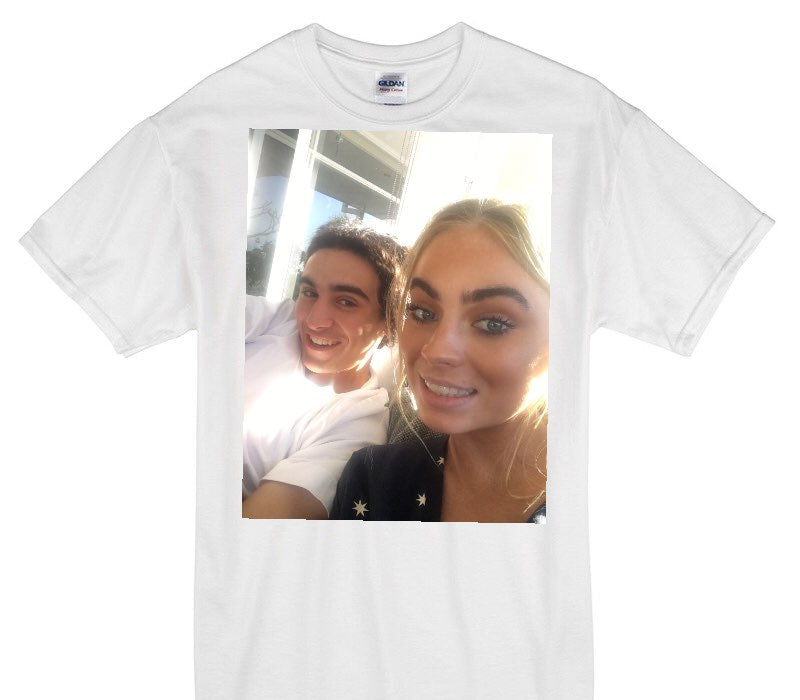 Custom Gildan 100% Cotton White T-Shirt
