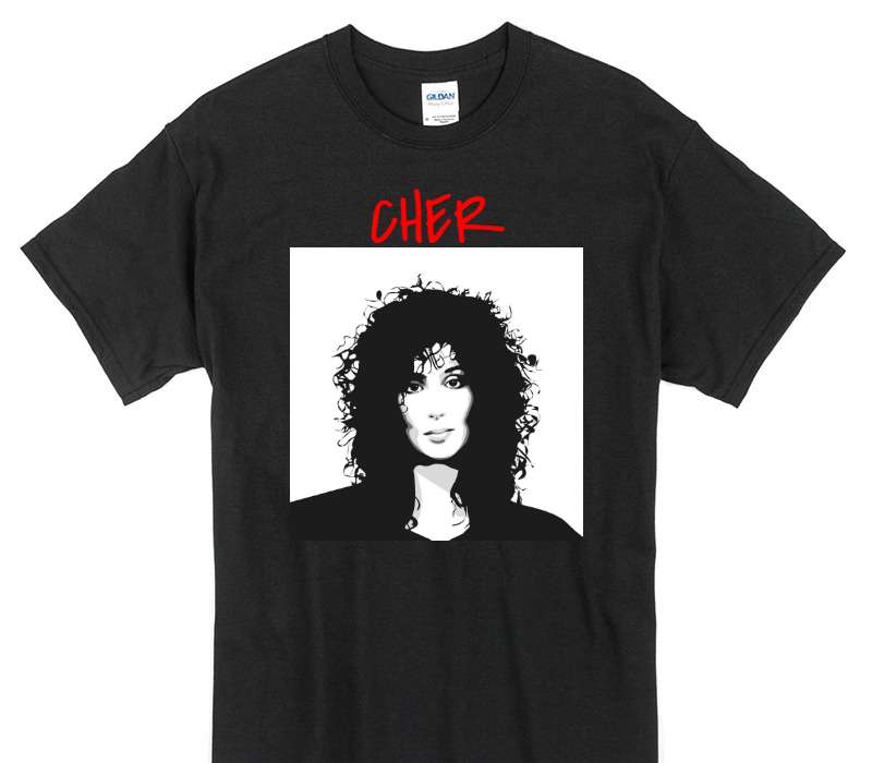 Custom Gildan 100% Cotton Black T-Shirt
