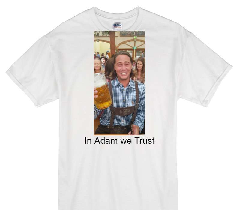 Custom Gildan 100% Cotton White T-Shirt