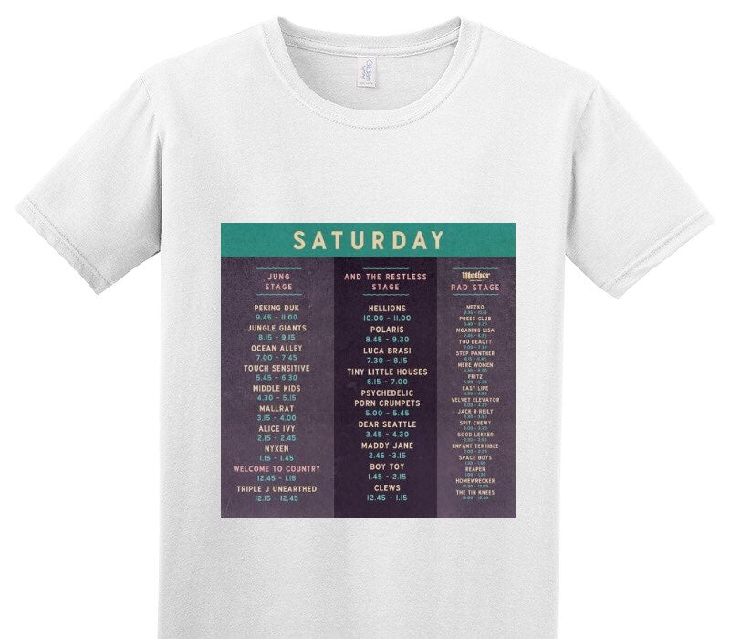 Custom Adult Soft Style 100% Cotton White T-Shirt