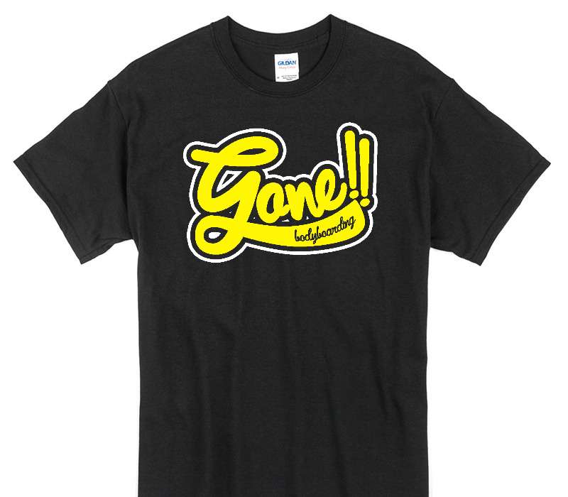 Custom Gildan 100% Cotton Black T-Shirt