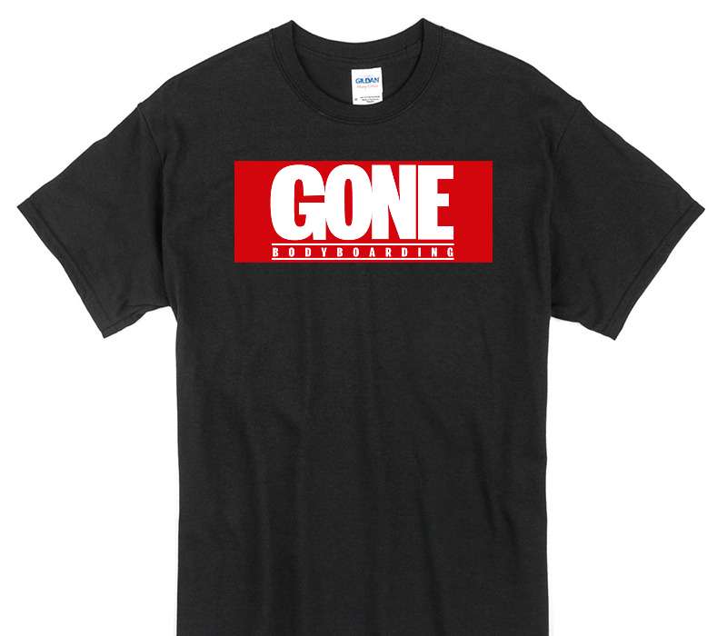 Custom Gildan 100% Cotton Black T-Shirt