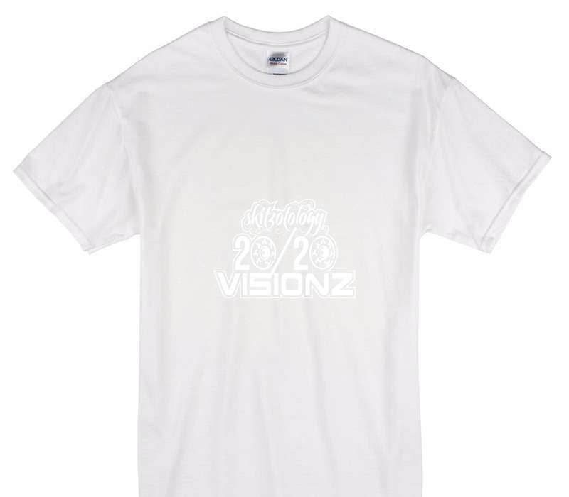 Custom Gildan 100% Cotton White T-Shirt