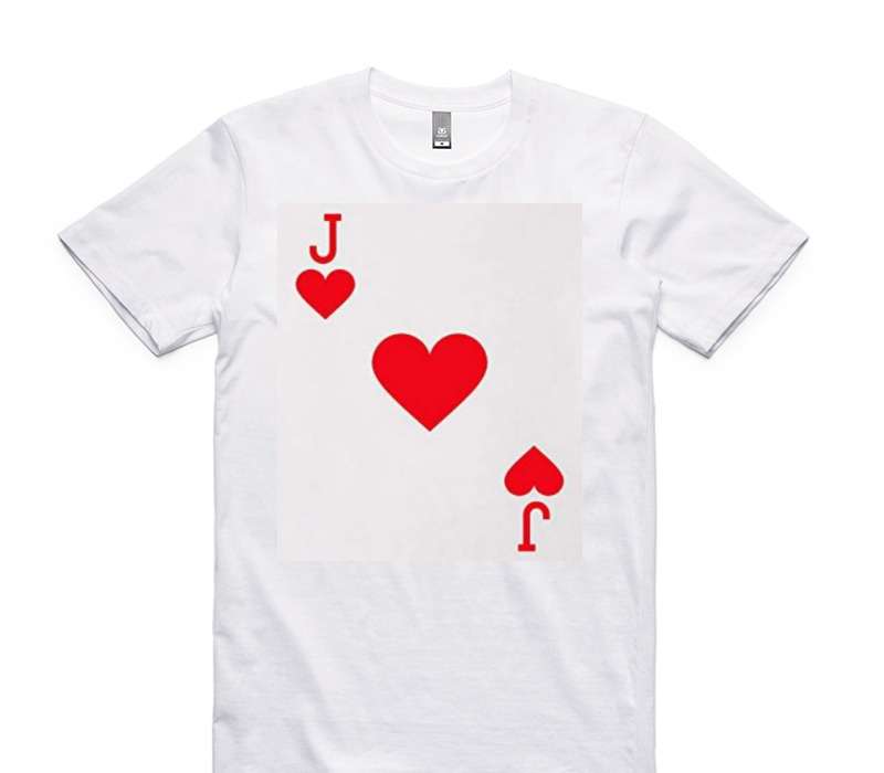 Custom AS Colour 100% Cotton White T-Shirt