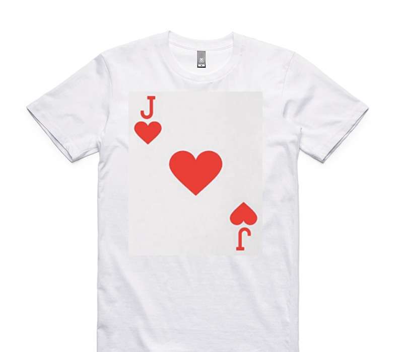 Custom AS Colour 100% Cotton White T-Shirt