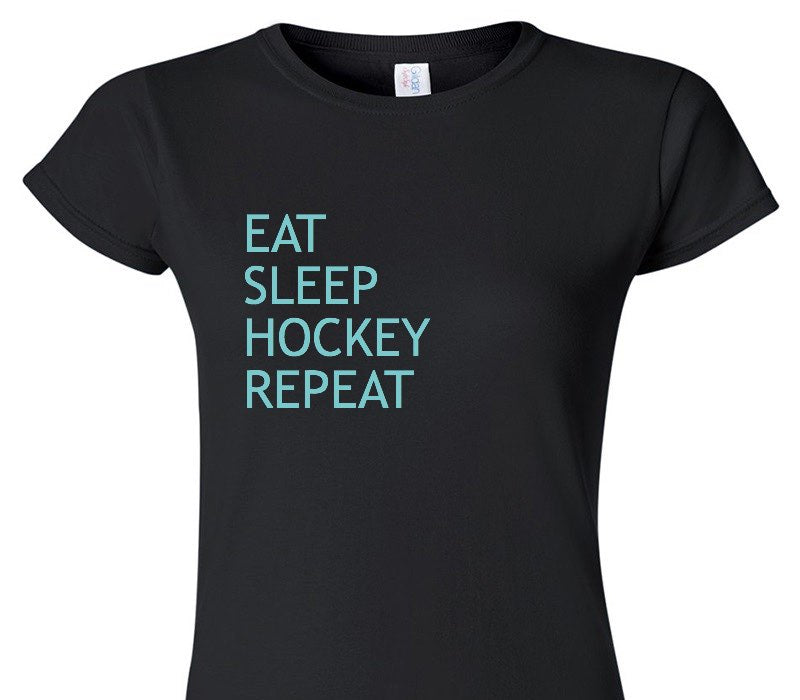 Custom Womens Soft Style 100% Cotton Black T-Shirt