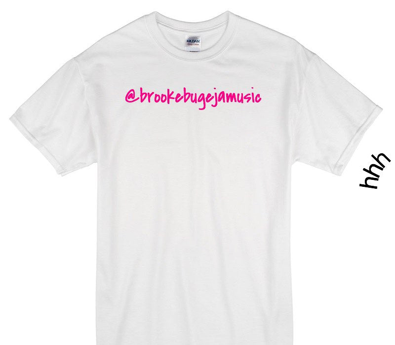 Custom Gildan 100% Cotton White T-Shirt