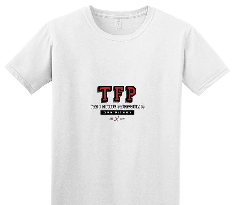 Custom Adult Soft Style 100% Cotton White T-Shirt