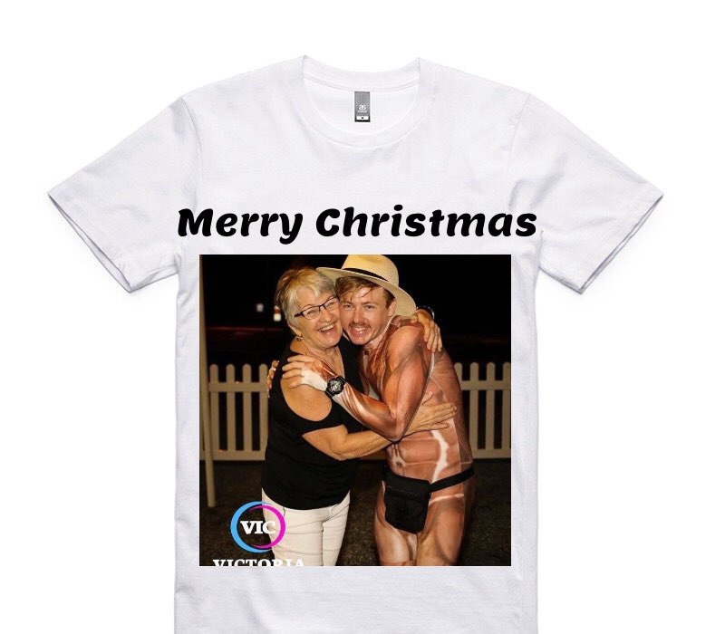 Custom AS Colour 100% Cotton White T-Shirt