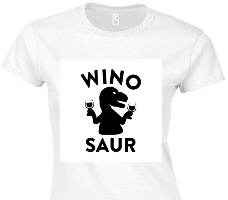 Custom Womens Soft Style 100% Cotton White T-Shirt
