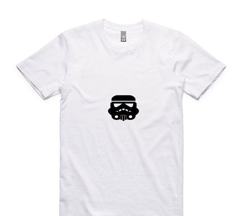 Custom AS Colour 100% Cotton White T-Shirt
