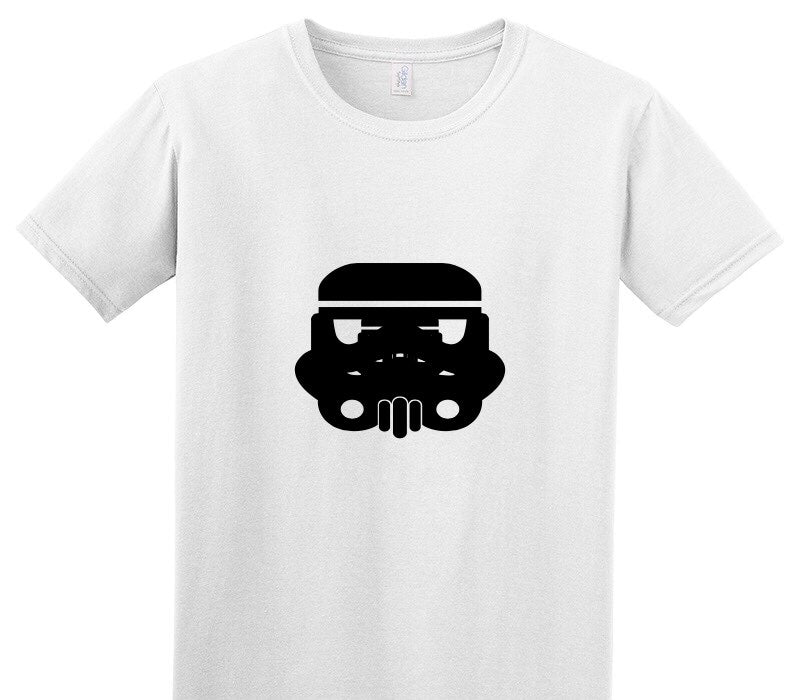 Custom Adult Soft Style 100% Cotton White T-Shirt