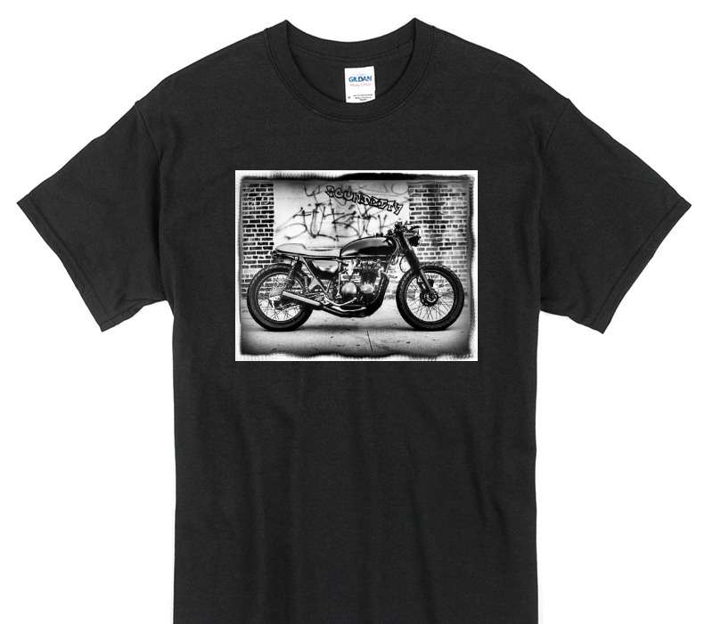 Custom Gildan 100% Cotton Black T-Shirt