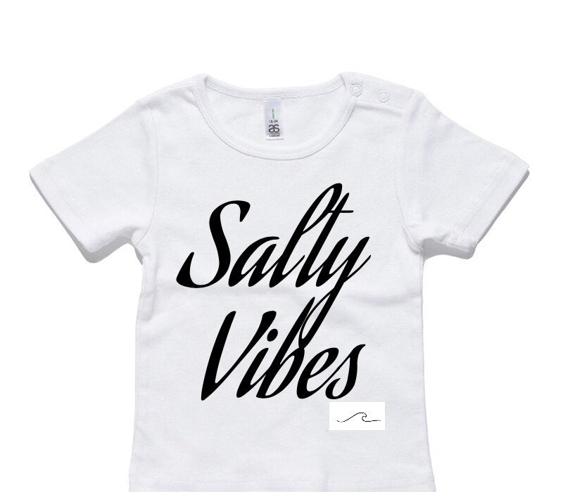 Custom AS Colour White Baby T-Shirt