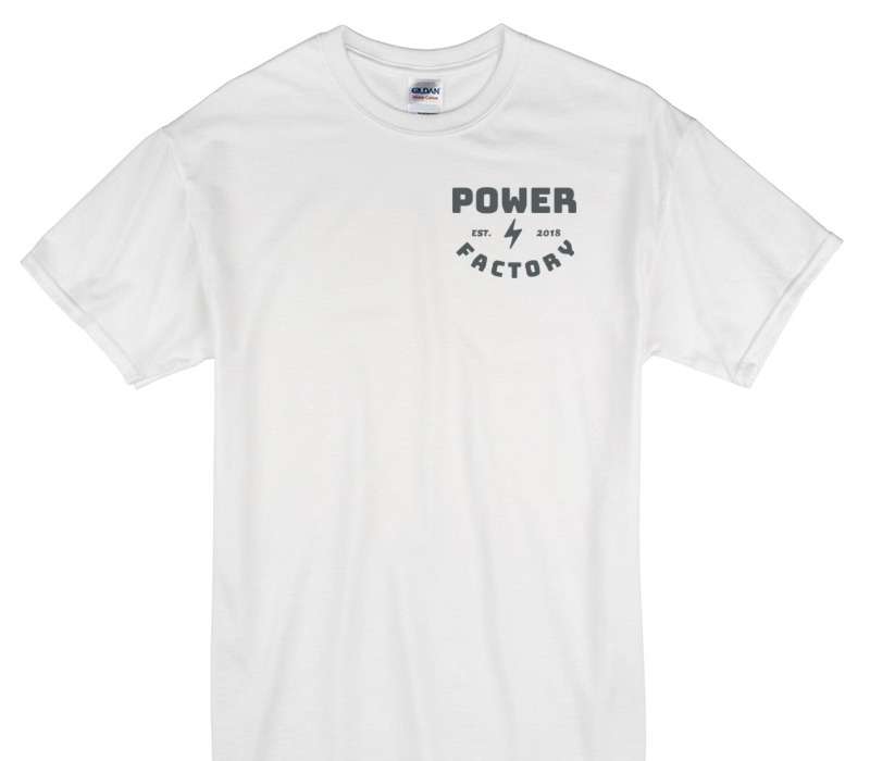 Custom Gildan 100% Cotton White T-Shirt