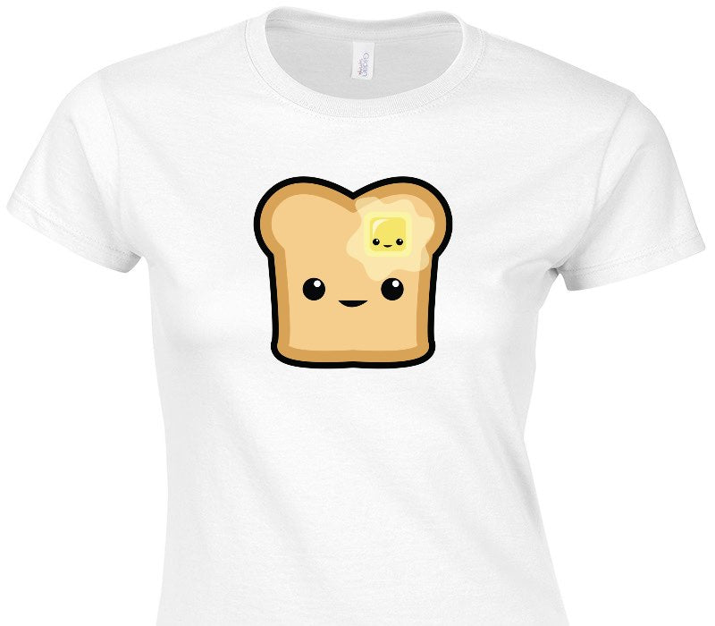Custom Womens Soft Style 100% Cotton White T-Shirt