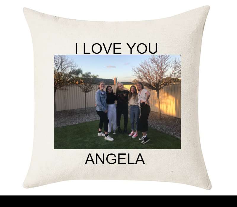 Custom Cushion Cover 50cm x 50 cm Off White