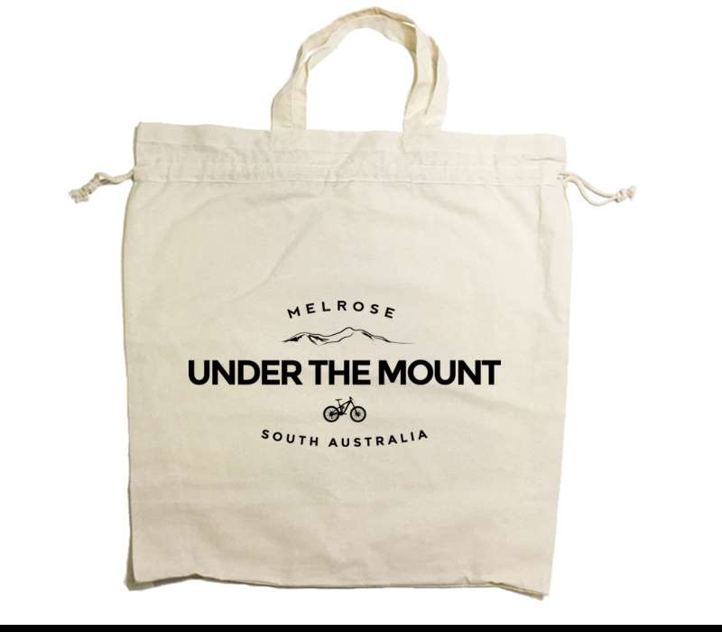 Custom Drawstring Tote Bag Cotton Calico